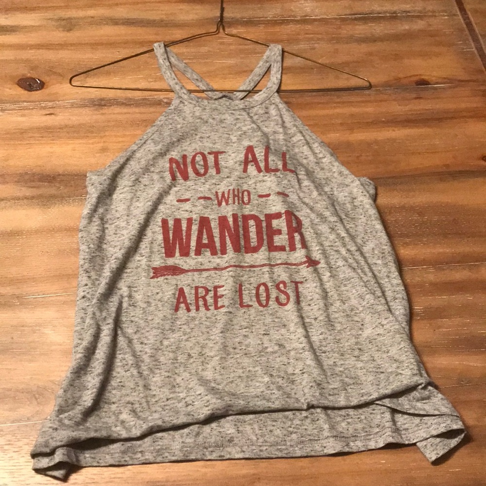 halter top with cute saying